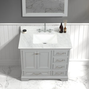 Blossom Copenhagen Freestanding Bathroom Vanity With Countertop & Undermount Sink