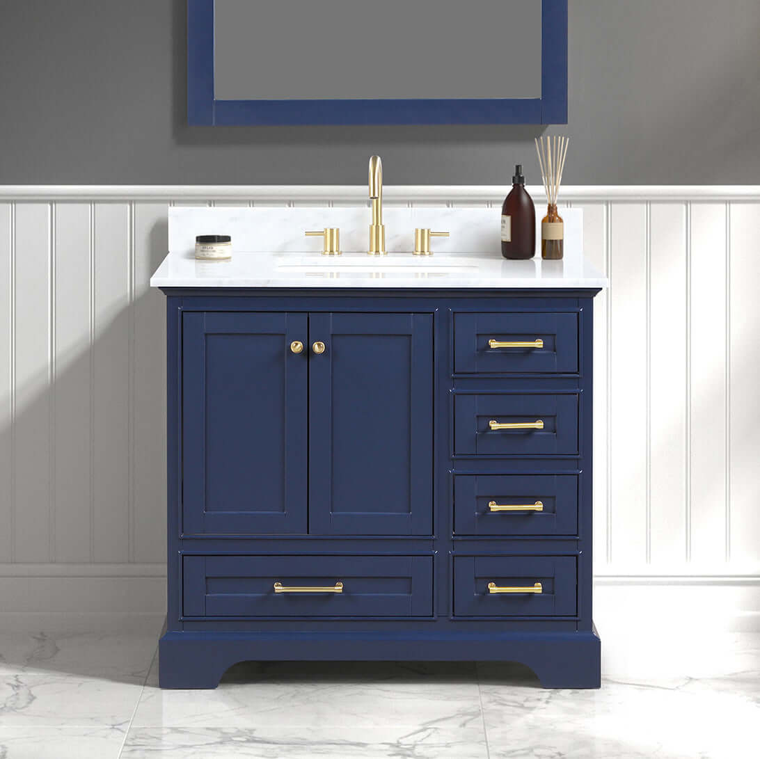 Blossom Copenhagen Freestanding Bathroom Vanity With Countertop & Undermount Sink