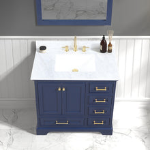 Load image into Gallery viewer, Blossom Copenhagen Freestanding Bathroom Vanity With Countertop &amp; Undermount Sink