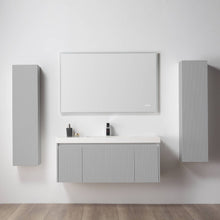 Load image into Gallery viewer, Blossom Positano 48&quot; Floating Bathroom Vanity &amp; 2 Side Cabinet, Gray, Single Sink