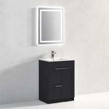 Load image into Gallery viewer, Blossom Hanover Freestanding Bathroom Vanity with Ceramic Sink, 24&quot;, Charcoal