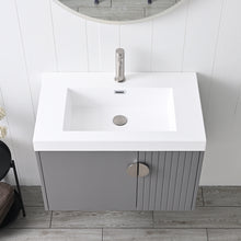 Load image into Gallery viewer, Blossom Moss Floating Bathroom Vanity with Sink, 30&quot;, Gray