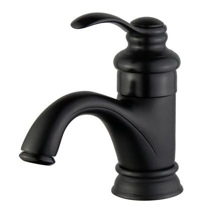 Bellaterra Barcelona Single Handle Bathroom Vanity Faucet 10118A1-NB-WO (New Black)