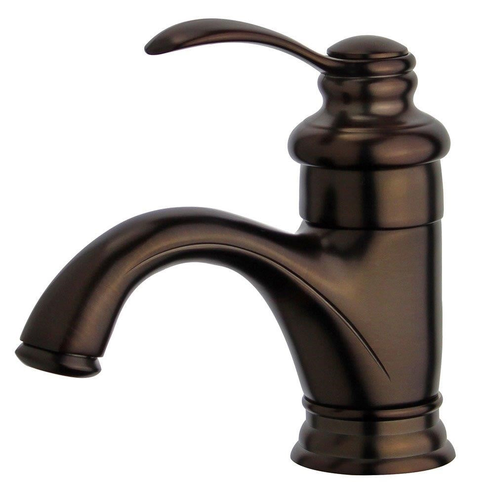 Bellaterra Barcelona Single Handle Bathroom Vanity Faucet 10118A1-ORB-WO (Oil Rubbed Bronze)