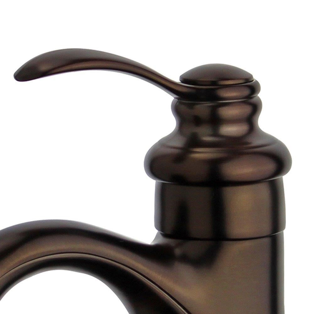 Bellaterra Barcelona Single Handle Bathroom Vanity Faucet 10118A1-ORB-WO (Oil Rubbed Bronze)