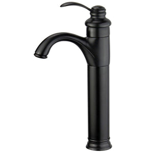 Bellaterra Madrid Single Handle Bathroom Vanity Faucet 10118A2-NB-WO (New Black)