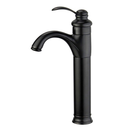 Bellaterra Madrid Single Handle Bathroom Vanity Faucet 10118A2-NB-W (New Black)