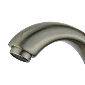 Bellaterra Seville Single Handle Bathroom Vanity Faucet 10165B1-BN-W (Brushed Nickel)