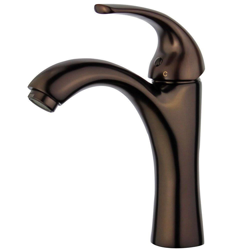 Bellaterra Seville Single Handle Bathroom Vanity Faucet 10165B1-ORB-WO (Oil Rubbed Bronze)