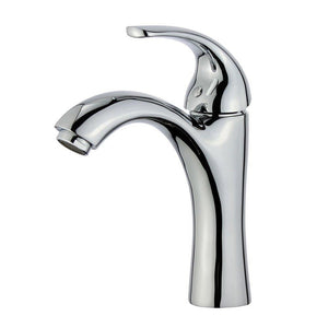 Bellaterra Seville Single Handle Bathroom Vanity Faucet 10165B1-PC-W (Polished Chrome)
