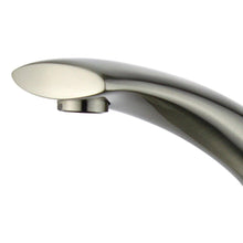 Load image into Gallery viewer, Bellaterra Bilbao Single Handle Bathroom Vanity Faucet 10165T2-BN-WO (Brushed Nickel)