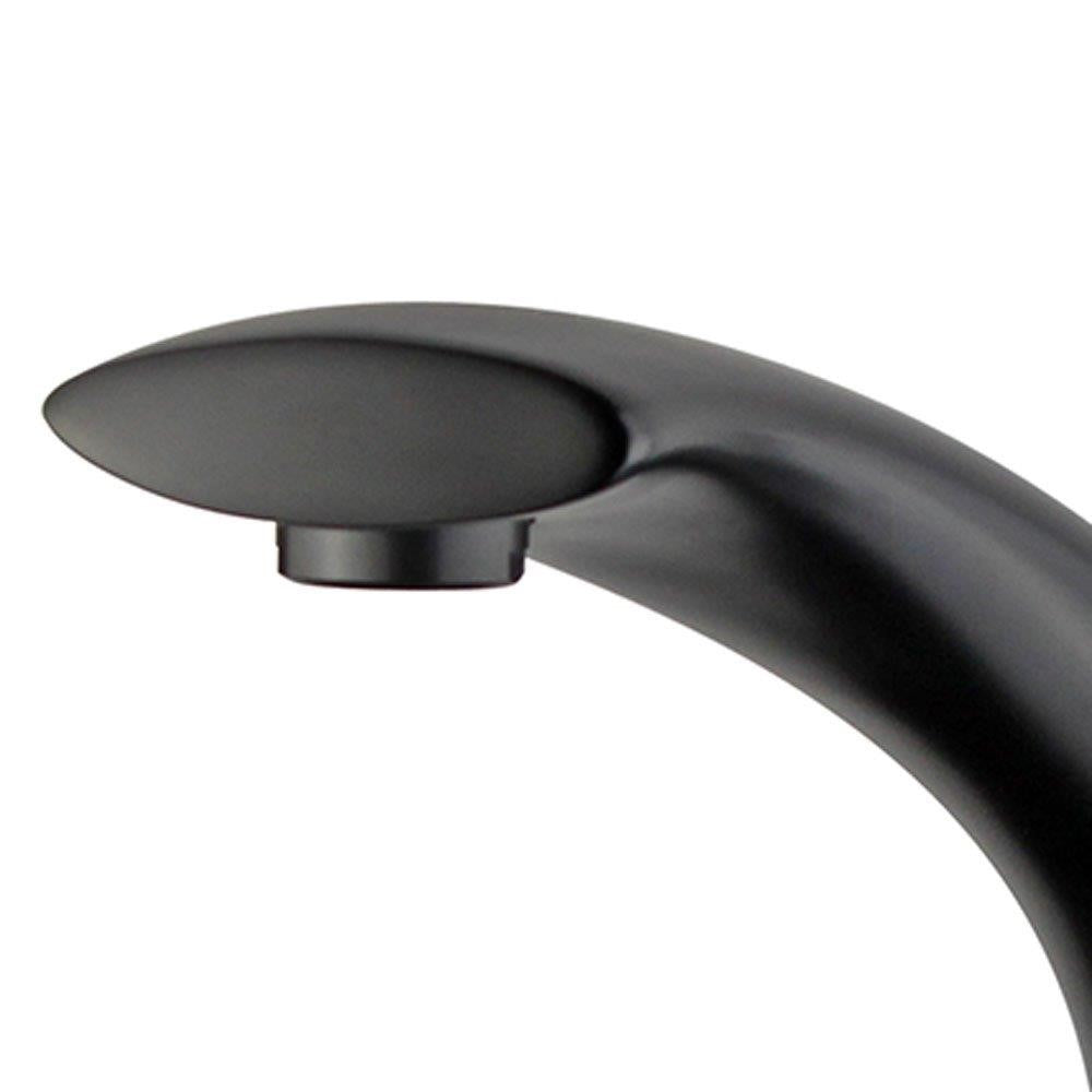 Bellaterra Bilbao Single Handle Bathroom Vanity Faucet 10165T2-NB-WO (New Black)