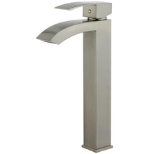 Load image into Gallery viewer, Bellaterra Palma Single Handle Bathroom Vanity Faucet 10166A1-BN-WO (Brushed Nickel)