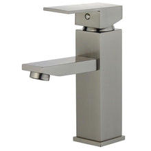 Load image into Gallery viewer, Bellaterra Granada Single Handle Bathroom Vanity Faucet 10167-BN-WO (Brushed Nickel)