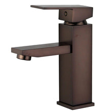 Load image into Gallery viewer, Bellaterra Granada Single Handle Bathroom Vanity Faucet 10167-ORB-W (Oil Rubbed Bronze)