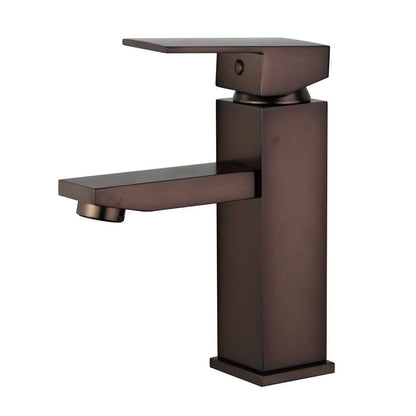 Bellaterra Granada Single Handle Bathroom Vanity Faucet 10167-ORB-W (Oil Rubbed Bronze)