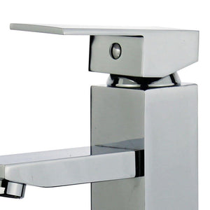 Bellaterra Granada Single Handle Bathroom Vanity Faucet 10167-PC-WO (Polished Chrome)