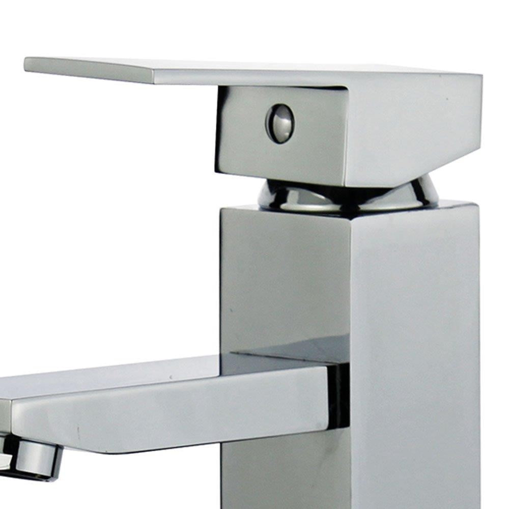 Bellaterra Granada Single Handle Bathroom Vanity Faucet 10167-PC-W (Polished Chrome)