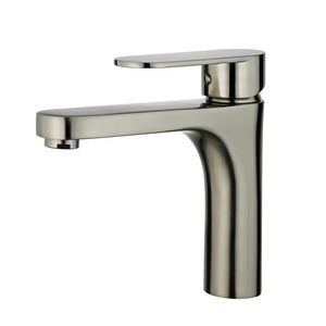 Bellaterra Donostia Single Handle Bathroom Vanity Faucet 10167N1-BN-WO (Brushed Nickel)