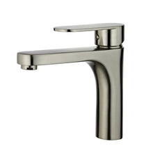 Load image into Gallery viewer, Bellaterra Donostia Single Handle Bathroom Vanity Faucet 10167N1-BN-W (Brushed Nickel)