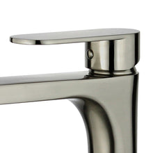 Load image into Gallery viewer, Bellaterra Donostia Single Handle Bathroom Vanity Faucet 10167N1-BN-W (Brushed Nickel)
