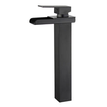 Load image into Gallery viewer, Bellaterra Oviedo Single Handle Bathroom Vanity Faucet 10167N5-NB-WO (New Black)