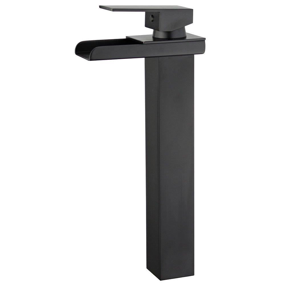 Bellaterra Oviedo Single Handle Bathroom Vanity Faucet 10167N5-NB-W (New Black)