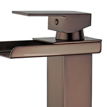 Load image into Gallery viewer, Bellaterra Oviedo Single Handle Bathroom Vanity Faucet 10167N5-ORB-W (Oil Rubbed Bronze)
