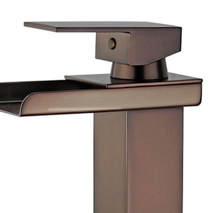 Bellaterra Oviedo Single Handle Bathroom Vanity Faucet 10167N5-ORB-W (Oil Rubbed Bronze)