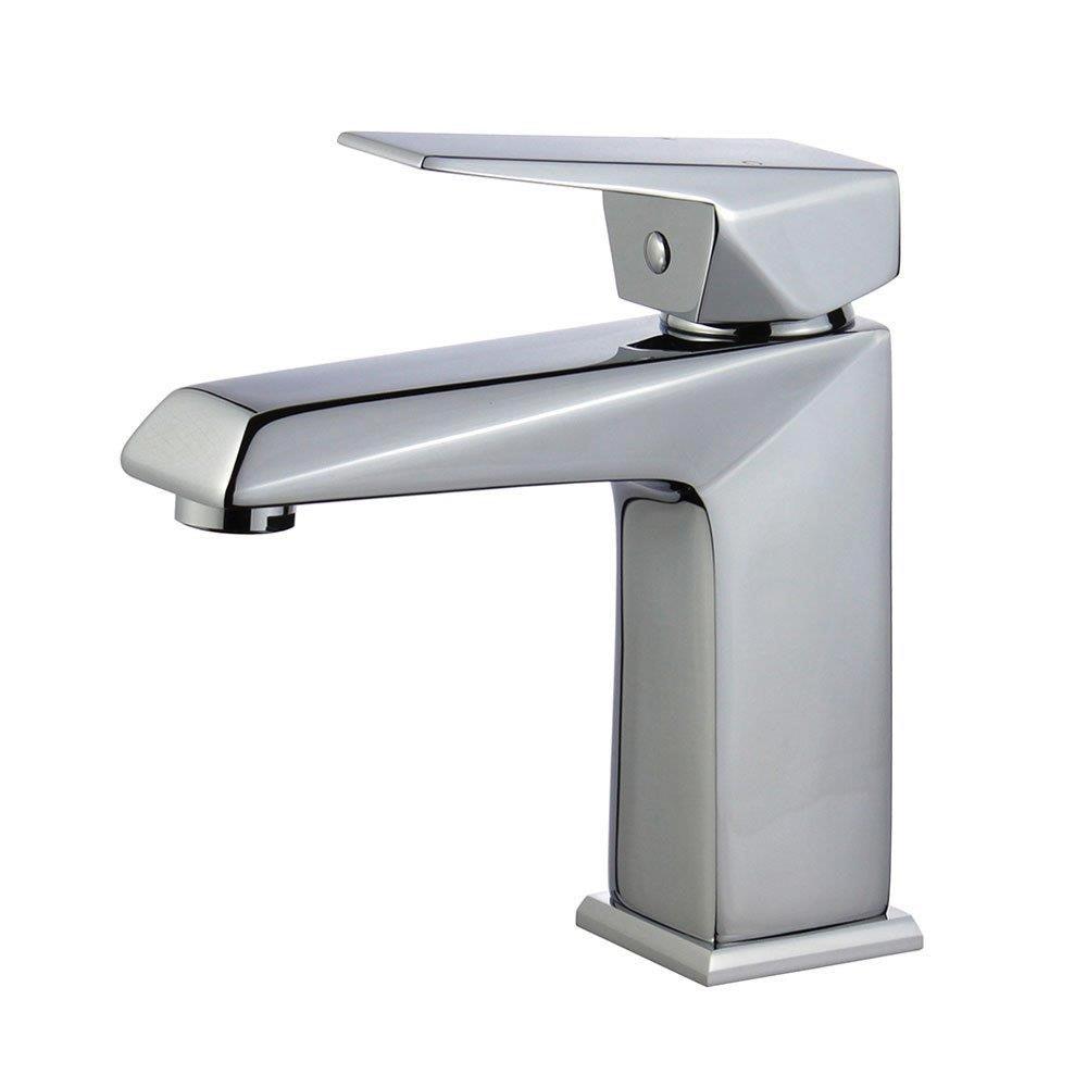 Bellaterra Valencia Single Handle Bathroom Vanity Faucet 10167P1-PC-W (Polished Chrome)