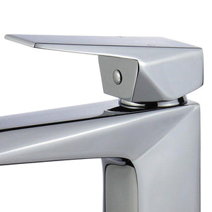 Bellaterra Valencia Single Handle Bathroom Vanity Faucet 10167P1-PC-W (Polished Chrome)