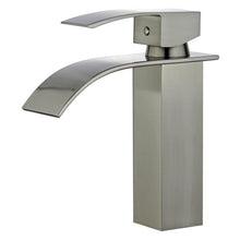 Load image into Gallery viewer, Bellaterra Santiago 7&quot; Single Handle Bathroom Vanity Faucet 10167P4 Brushed Nickel