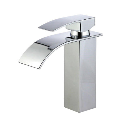 Bellaterra Santiago 7" Single Handle Bathroom Vanity Faucet 10167P4 Polished Chrome