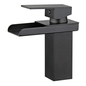 Bellaterra Pampalona Single Handle Bathroom Vanity Faucet 10167P5-NB-WO (New Black)