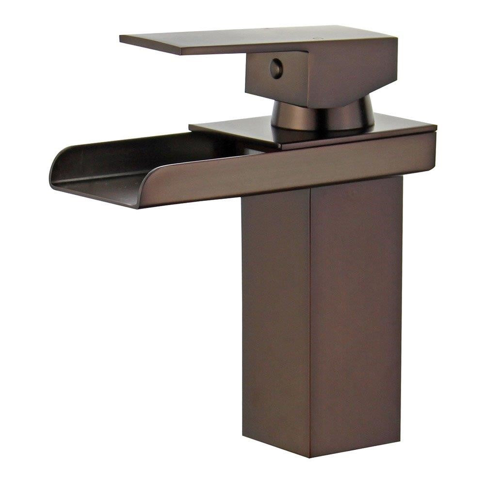 Bellaterra Pampalona Single Handle Bathroom Vanity Faucet 10167P5-ORB-W (Oil Rubbed Bronze)