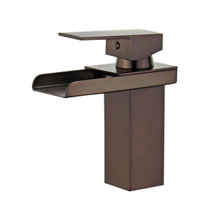 Bellaterra Pampalona Single Handle Bathroom Vanity Faucet 10167P5-ORB-W (Oil Rubbed Bronze)
