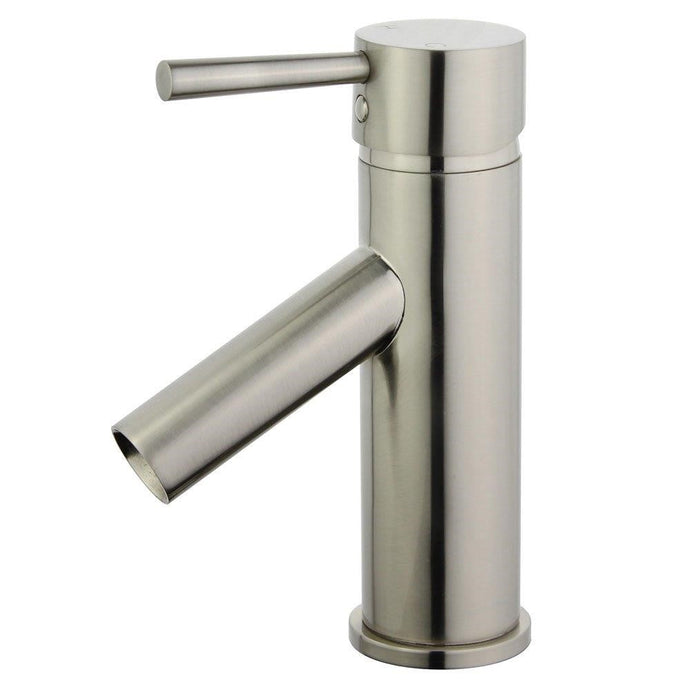 Bellaterra Malaga Single Handle Bathroom Vanity Faucet 10198-BN-W (Brushed Nickel)