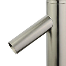Load image into Gallery viewer, Bellaterra Malaga Single Handle Bathroom Vanity Faucet 10198-BN-W (Brushed Nickel)