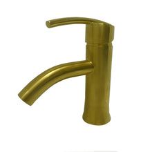 Load image into Gallery viewer, Bellaterra Refina Single Handle Bathroom Vanity Faucet 10198N1-GD-WO (Gold)
