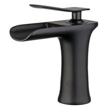 Load image into Gallery viewer, Bellaterra Logrono Single Handle Bathroom Vanity Faucet 12119B1-NB-WO (New Black)