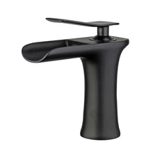 Load image into Gallery viewer, Bellaterra Logrono Single Handle Bathroom Vanity Faucet 12119B1-NB-WO (New Black)