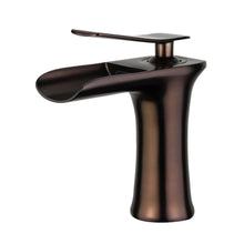 Load image into Gallery viewer, Bellaterra Logrono Single Handle Bathroom Vanity Faucet 12119B1-ORB-WO (Oil Rubbed Bronze)