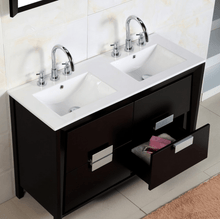 Load image into Gallery viewer, Bellaterra 48-Inch Double Sink Vanity 500410D-ES-WH-48D
