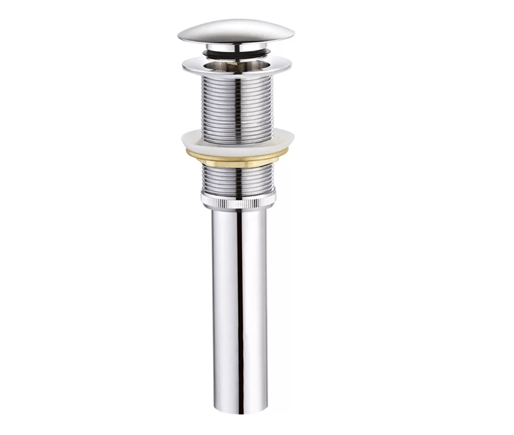 1-1/4"  Brass Pop up with NO Overflow BA02 002 01 in Chrome 