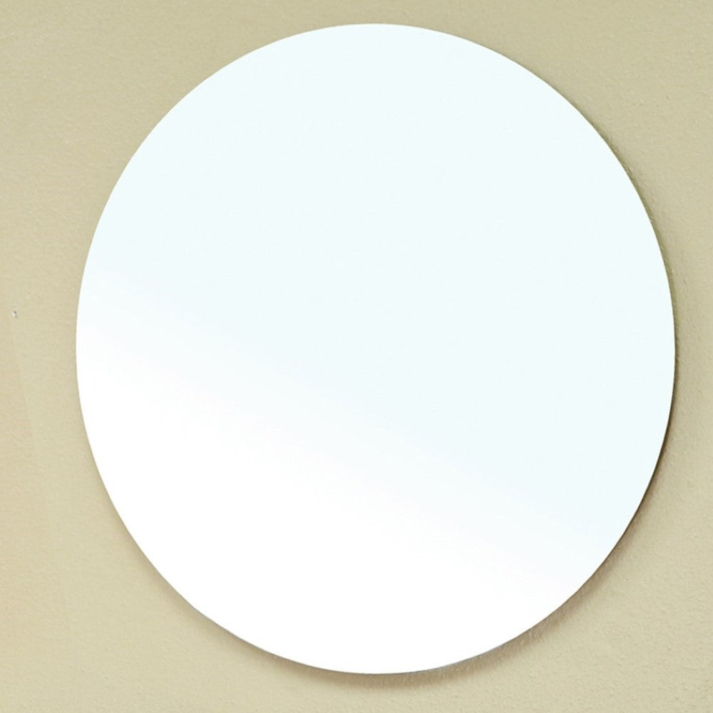 Bellaterra 28'' Round Frameless Mirror 203106-MIRROR, Front