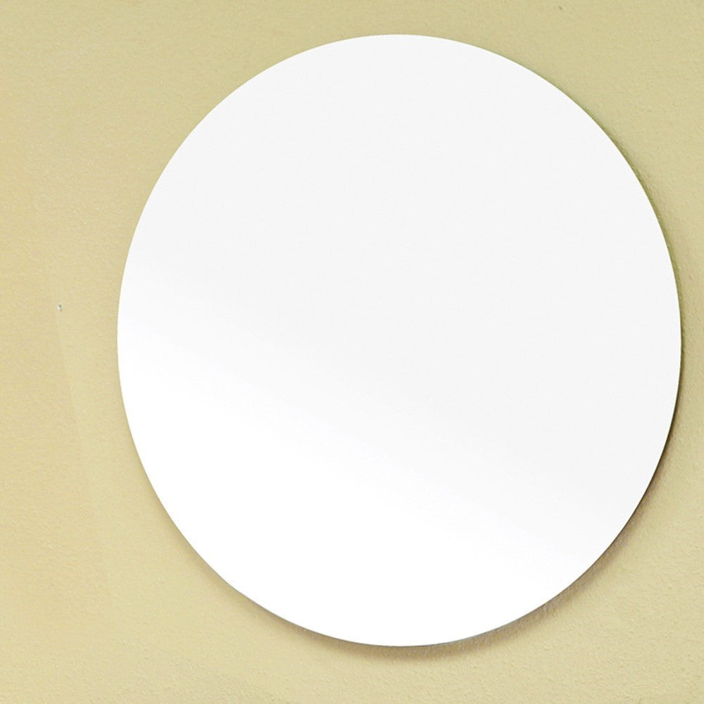 Bellaterra 22'' Round Frameless Mirror 203115-MIRROR, Front