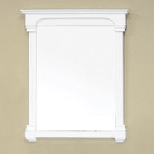 Load image into Gallery viewer, Bellaterra 205042-MIRROR-WH 36 in Solid Wood Frame Mirror-White - Front