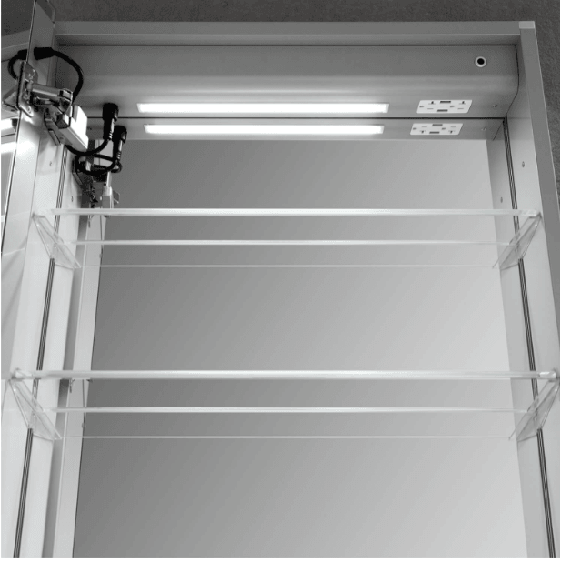 Blossom Pillar LED Medicine Cabinet w/ Defogger 3 Sizes Available