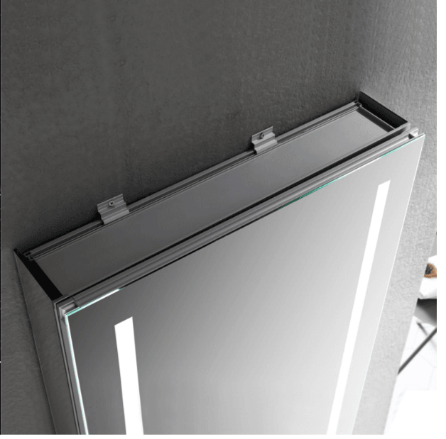 Blossom Pillar LED Medicine Cabinet w/ Defogger 3 Sizes Available