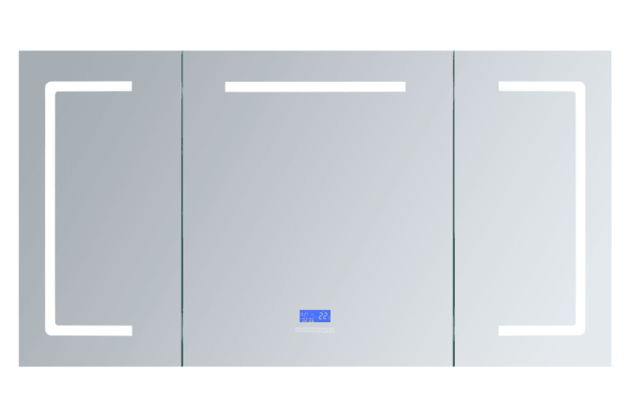 Lesina LED Medicine Cabinet w/ Defogger  Size 60" Wide x 32" Tall - The Bath Vanities